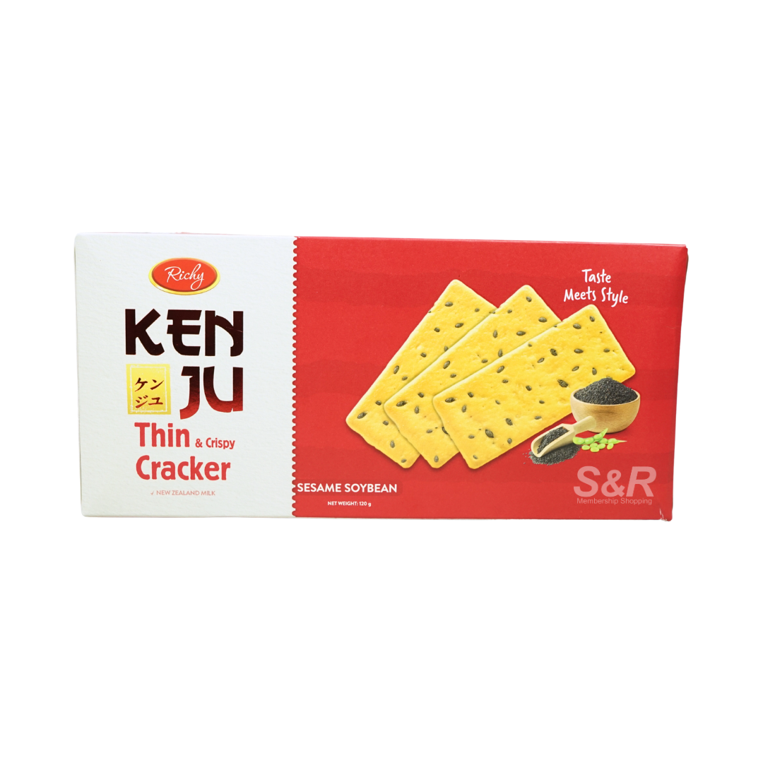 Richy Kenju Sesame Soybean Cracker 120g